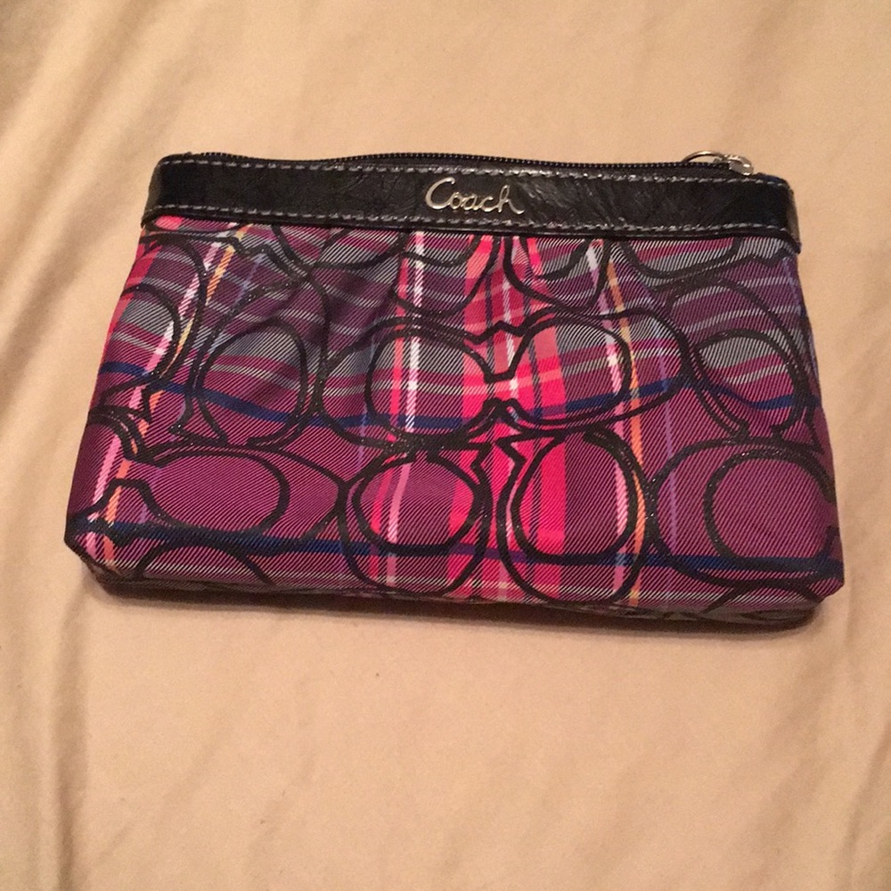 Coach purse clutch / wristlet